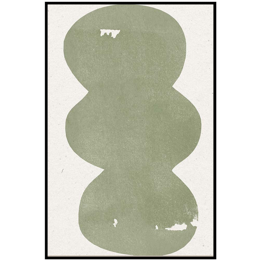 Green Modern Object No 4