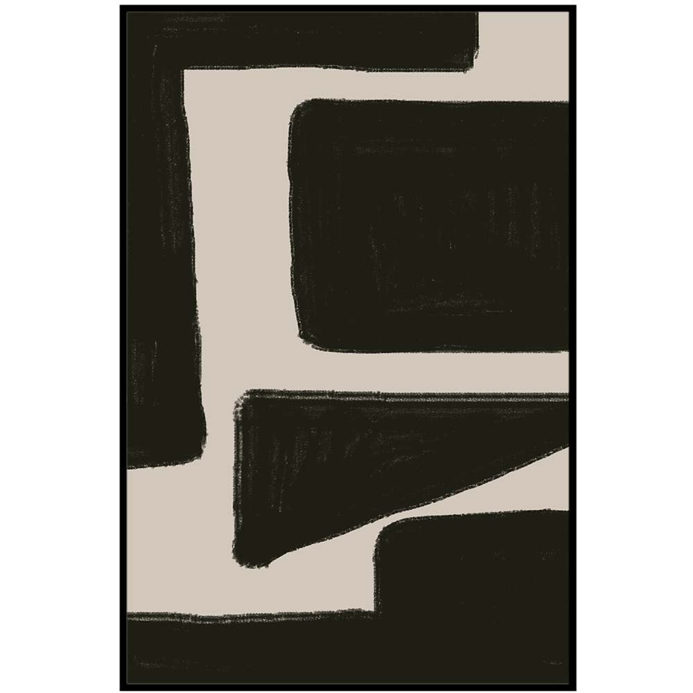 Black Geometric Shapes