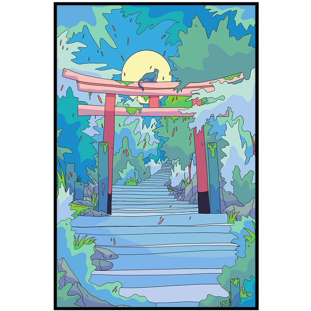 The Cat and the Torii Gate