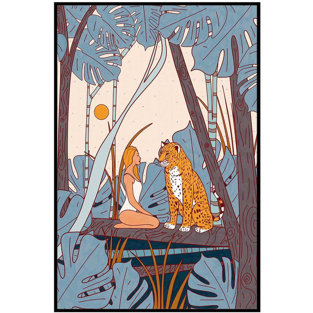 The Girl and the Leopard