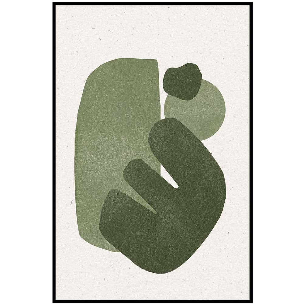 Green Modern Object No 3