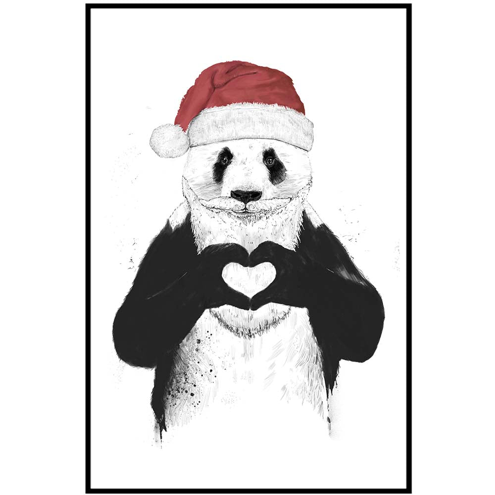 Santa Panda