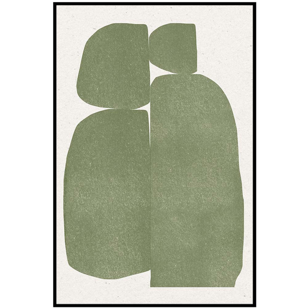 Green Modern Object No 5