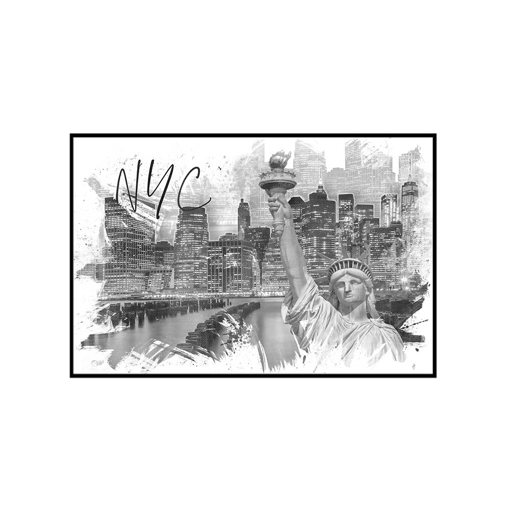 Trendy MANHATTAN Collage