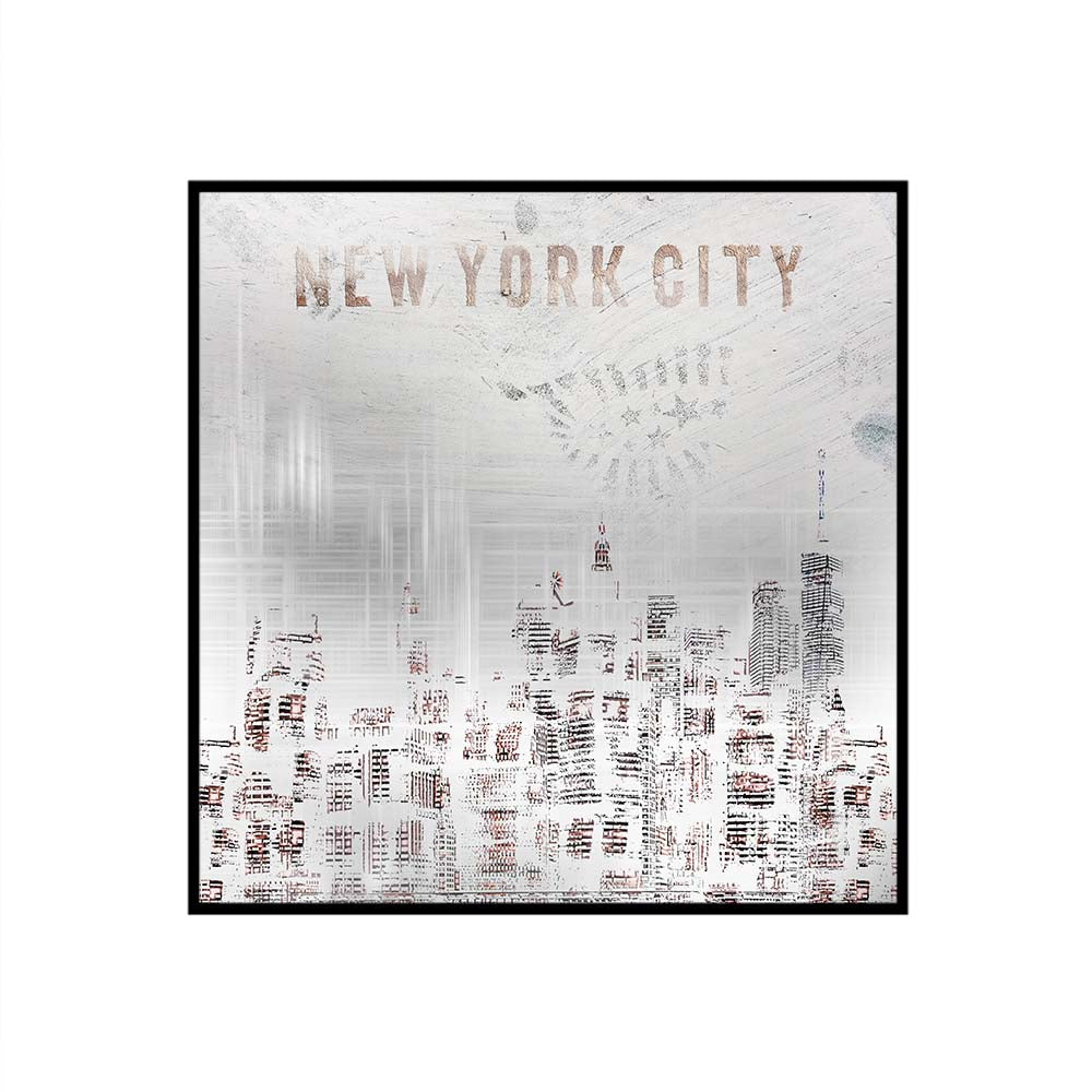 MODERN ART New York City Skylines - Shabby