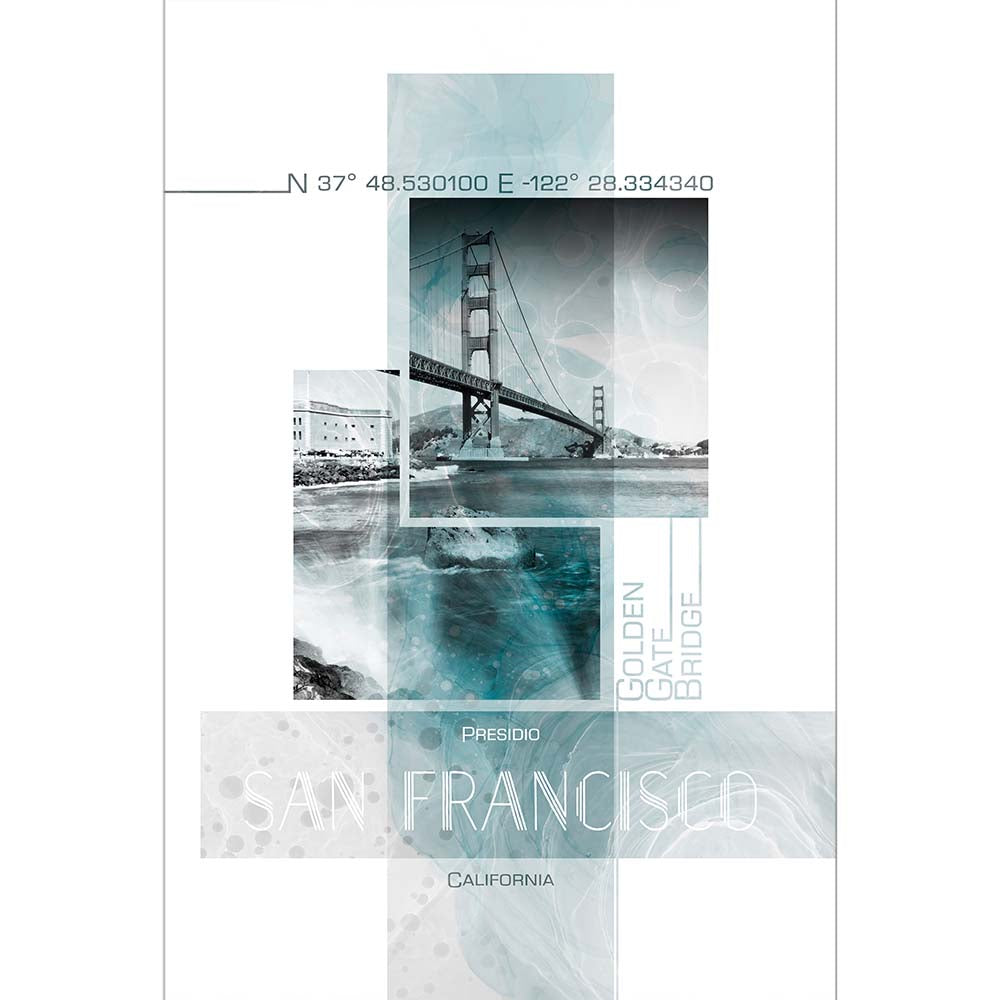 Poster Art SAN FRANCISCO Presidio