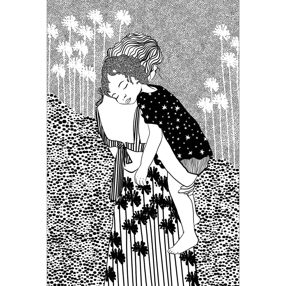 Mother Holding Child