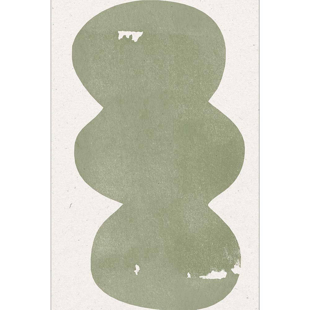 Green Modern Object No 4