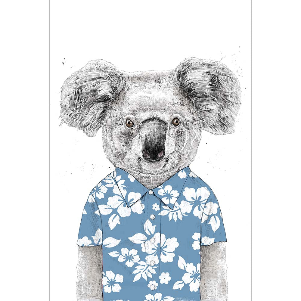 Summer Koala (Blue)