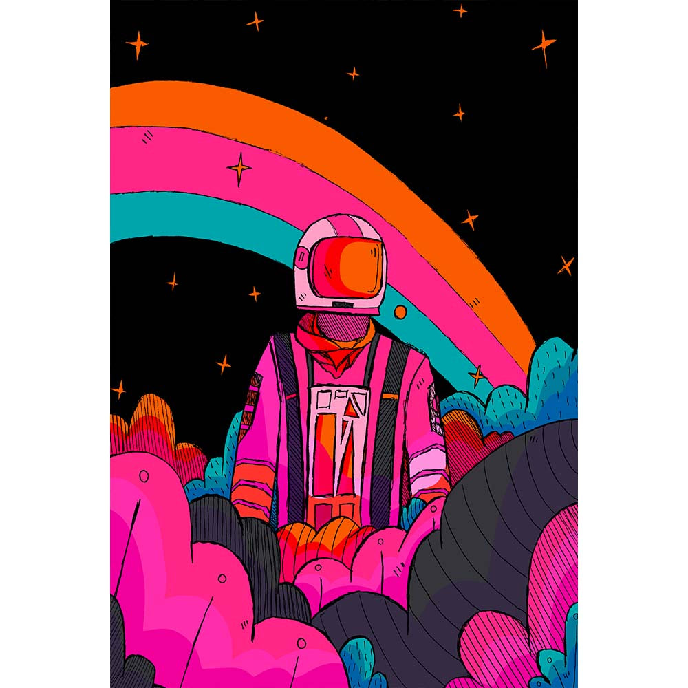 Rainbow Astronaut