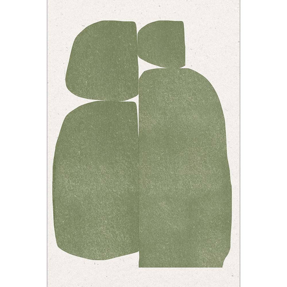 Green Modern Object No 5