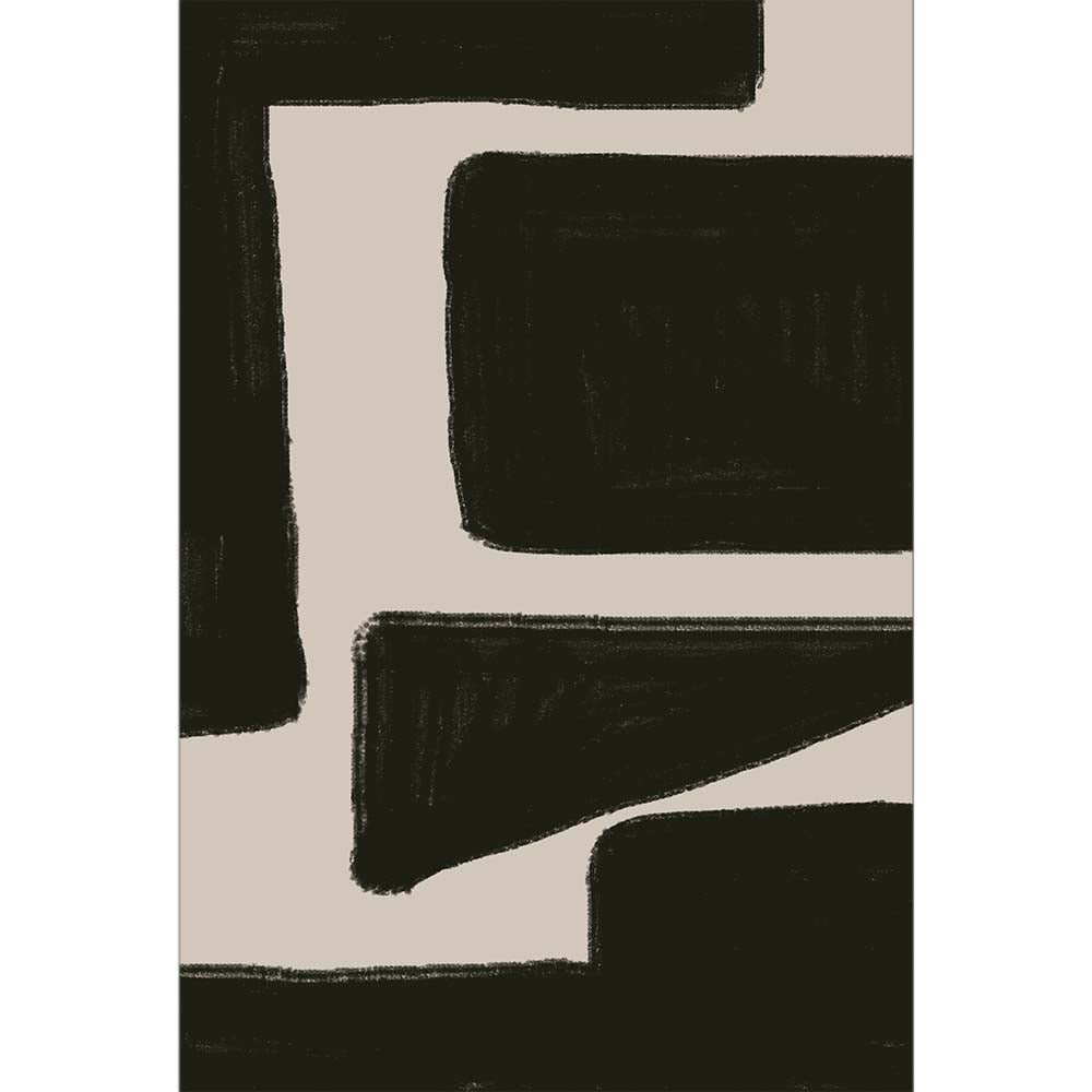 Black Geometric Shapes