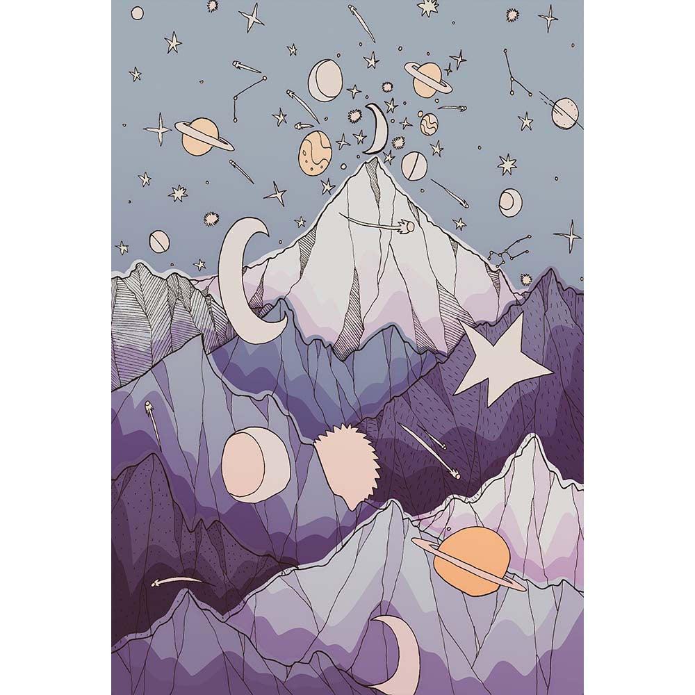 Peaks of the Moons and Stars