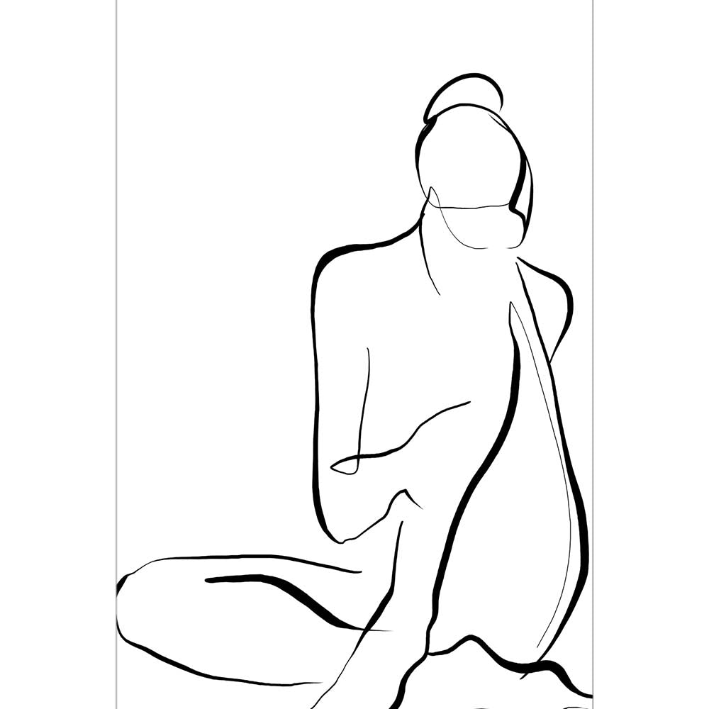 Woman Drawing