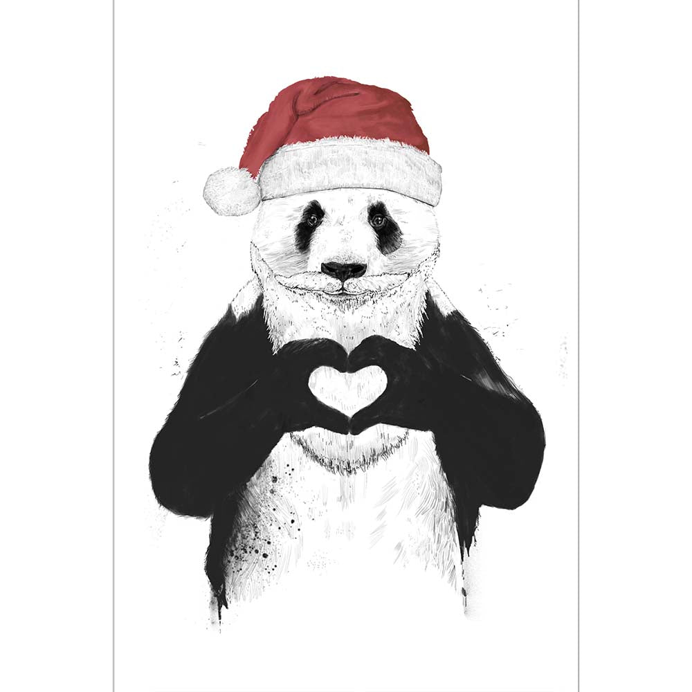 Santa Panda