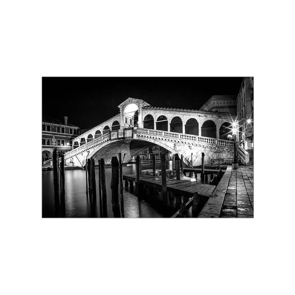 VENICE Rialto Bridge at Night