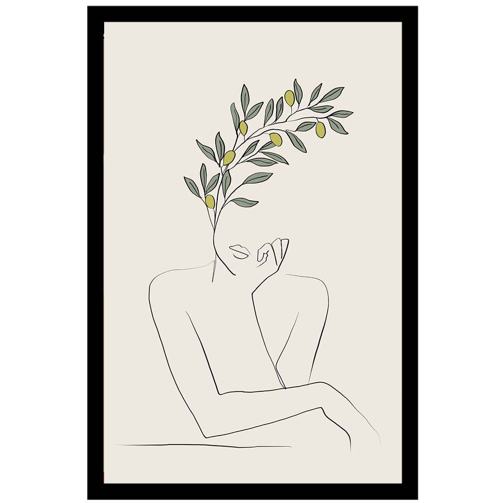 Woman with Olive Branch