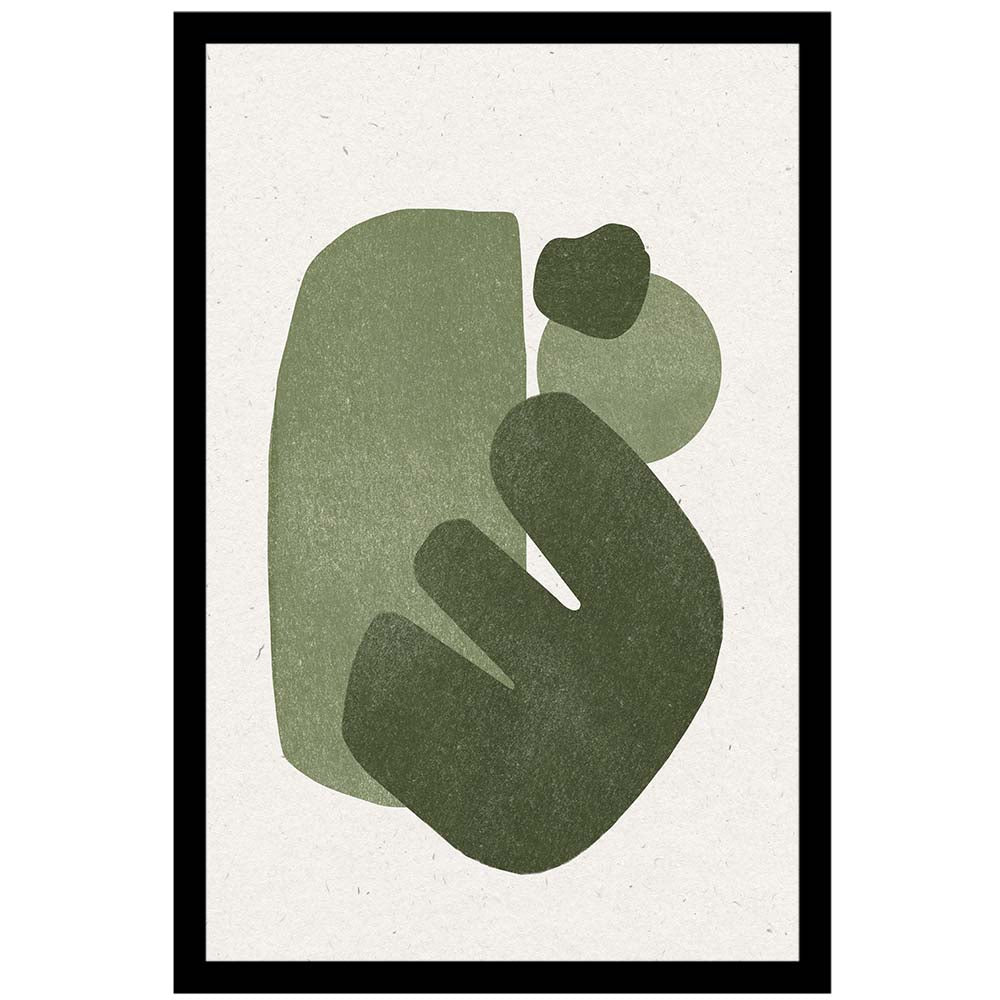 Green Modern Object No 3