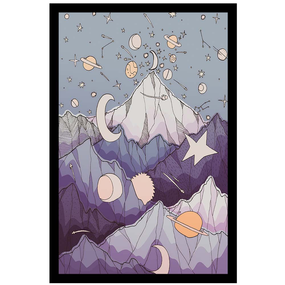 Peaks of the Moons and Stars