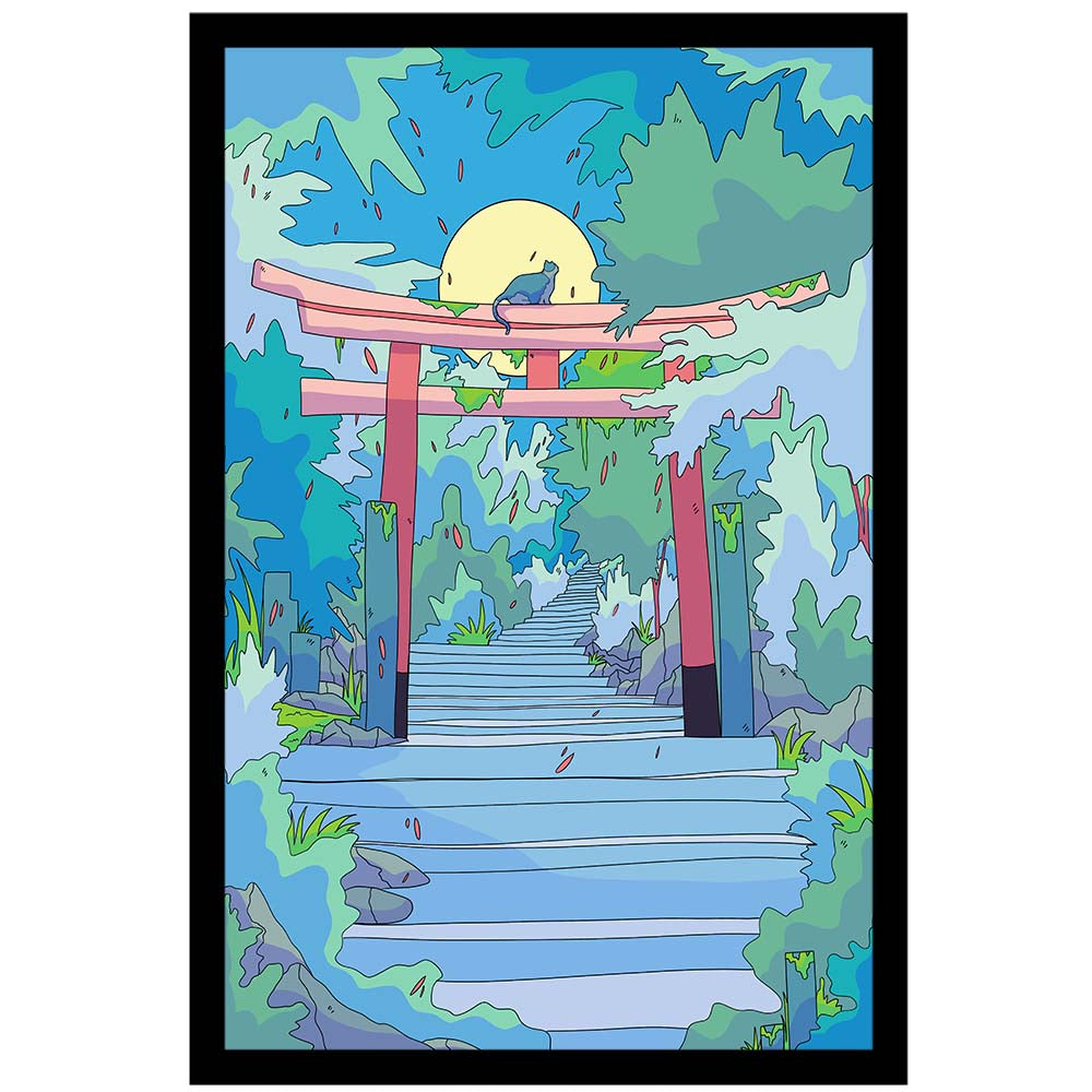 The Cat and the Torii Gate