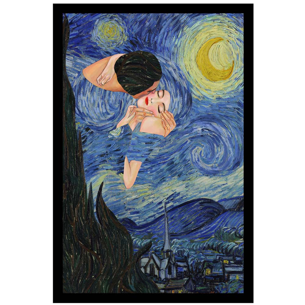 Kiss under the Starry Sky