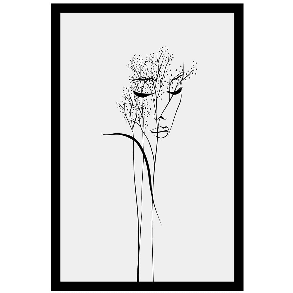 Surrealist Woman Portrait