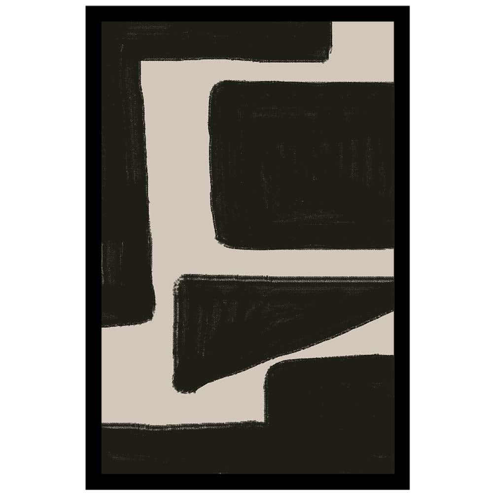 Black Geometric Shapes