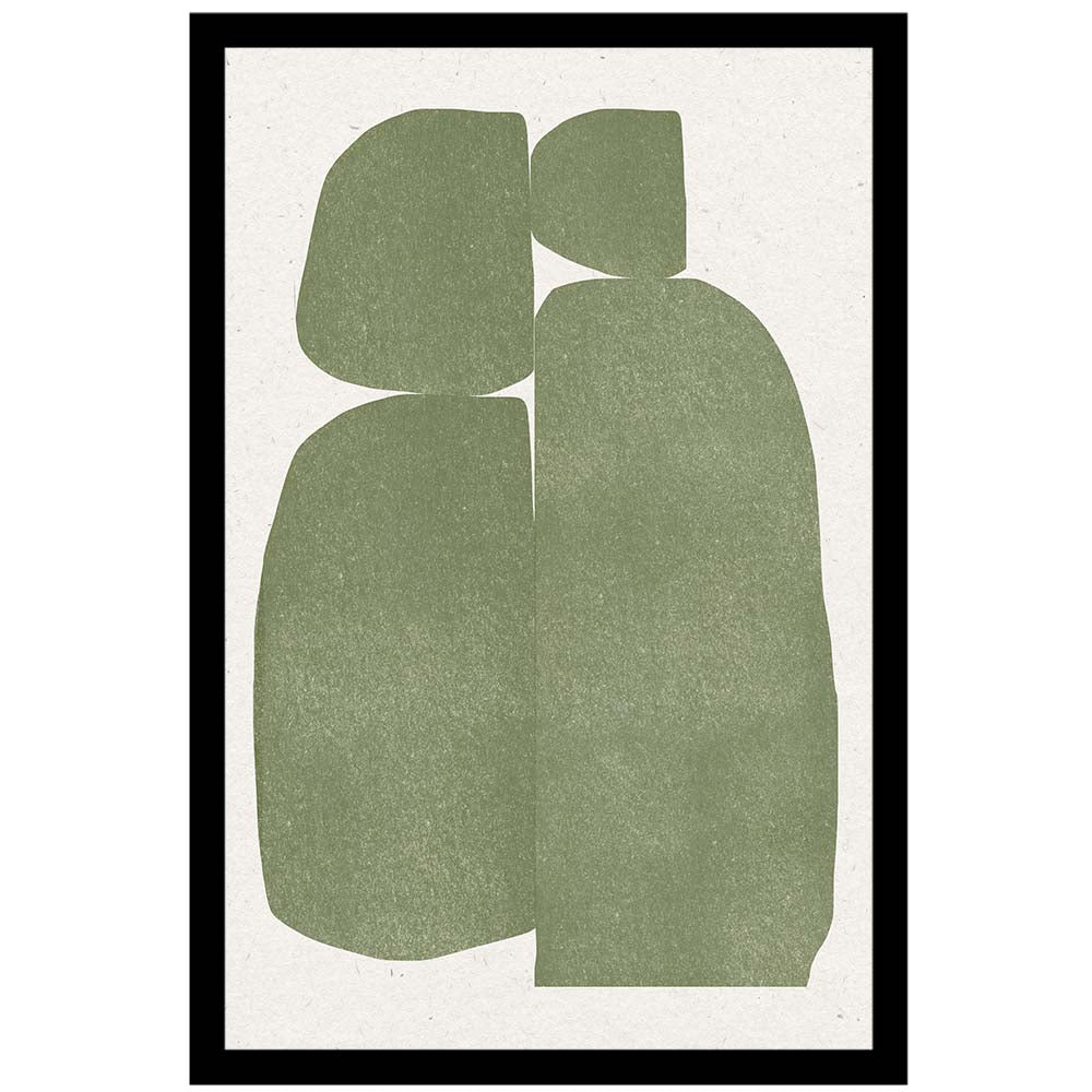 Green Modern Object No 5