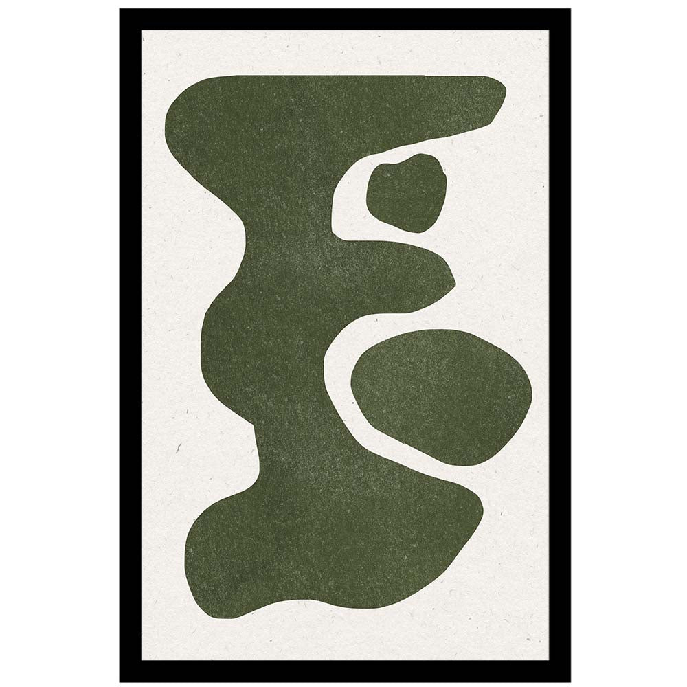 Green Modern Object No 2