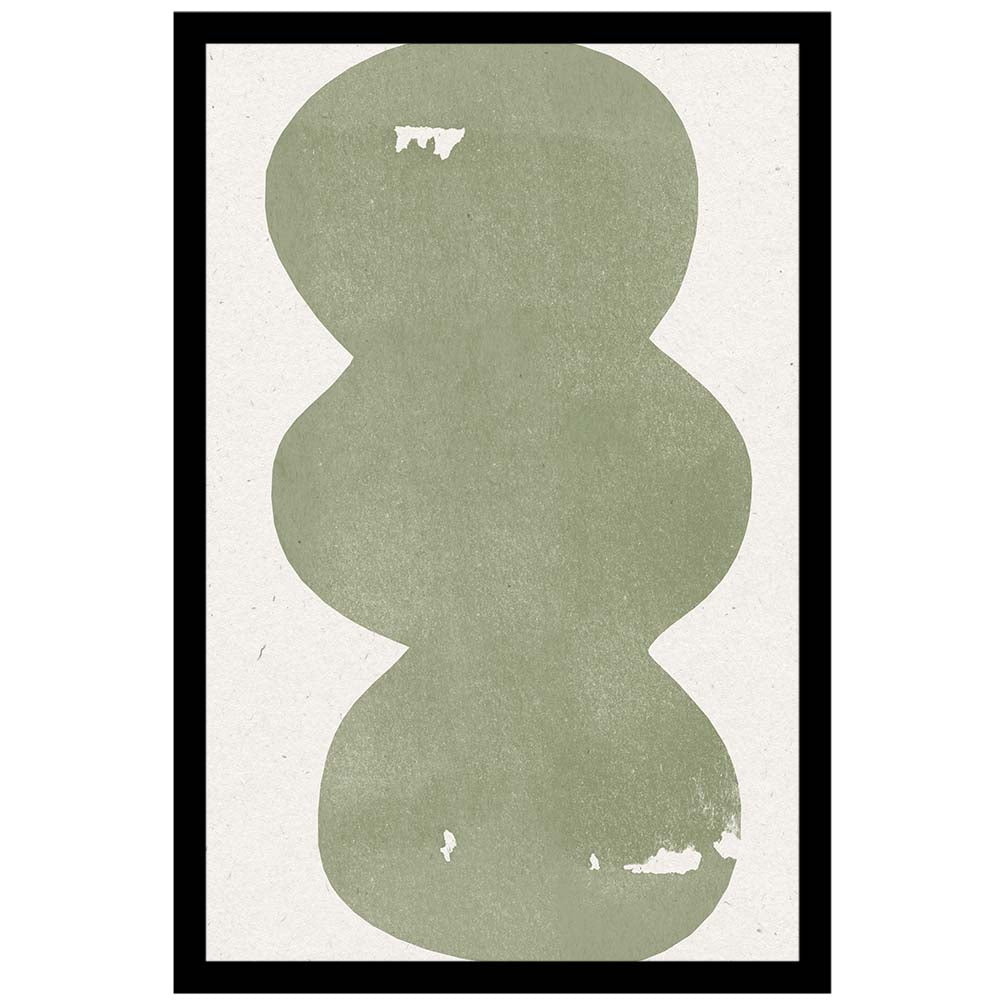 Green Modern Object No 4