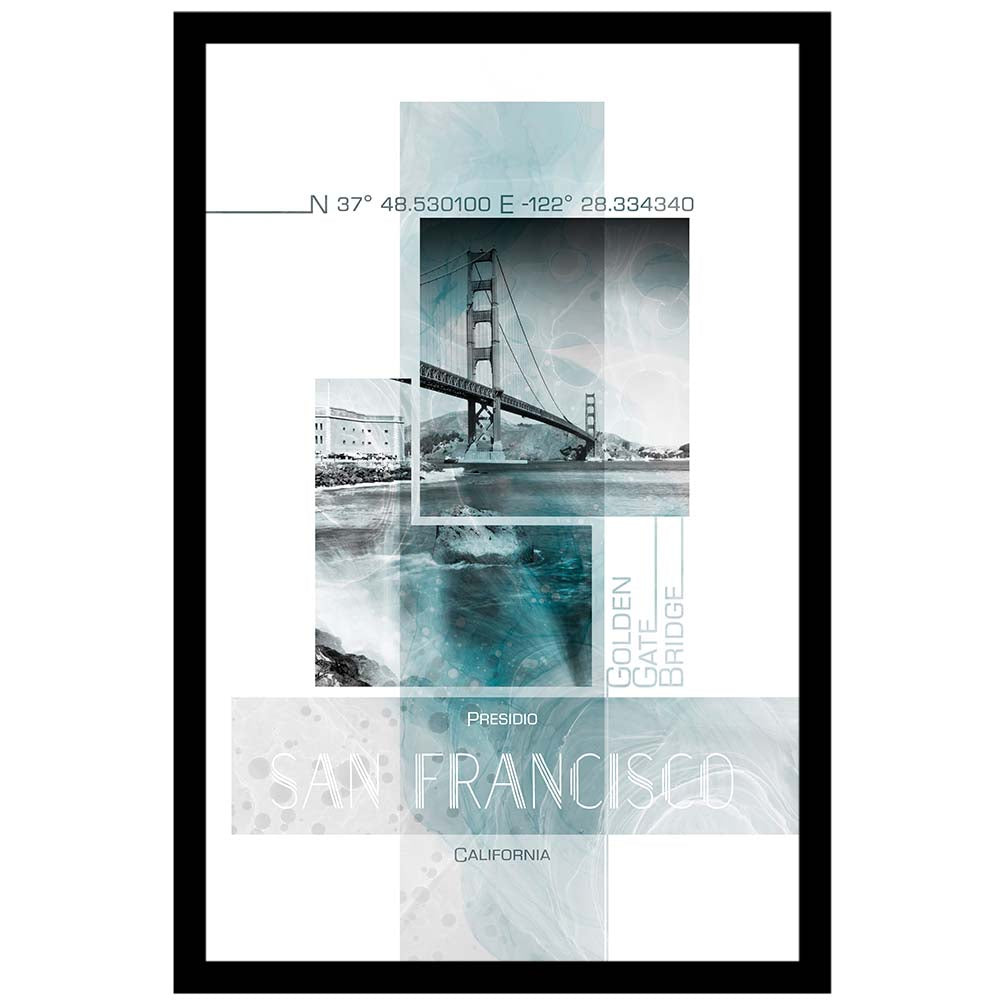 Poster Art SAN FRANCISCO Presidio