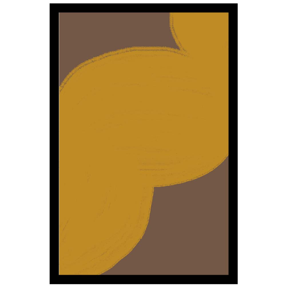 Yellow and Brown Shape