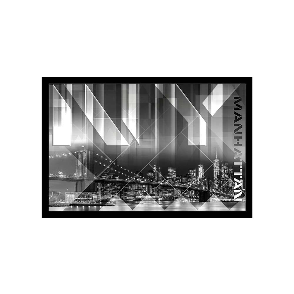 Modern Art BROOKLYN BRIDGE & SKYLINE