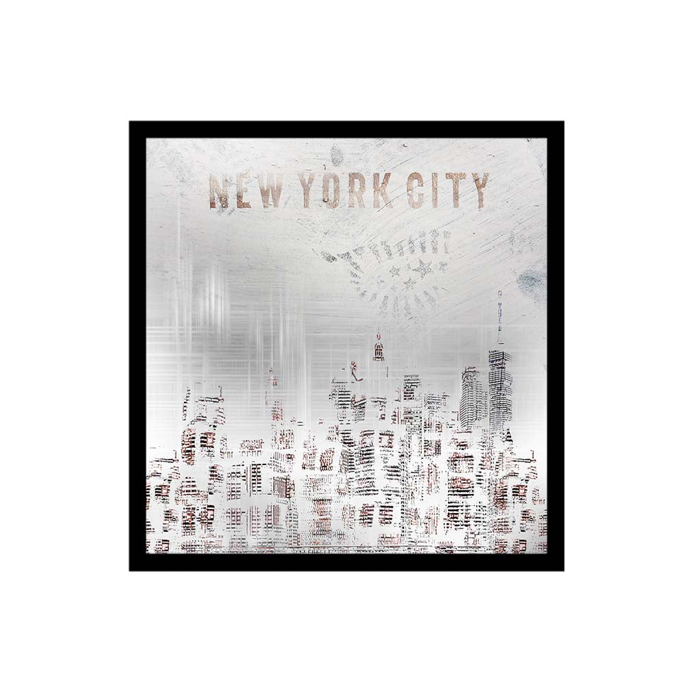 MODERN ART New York City Skylines - Shabby