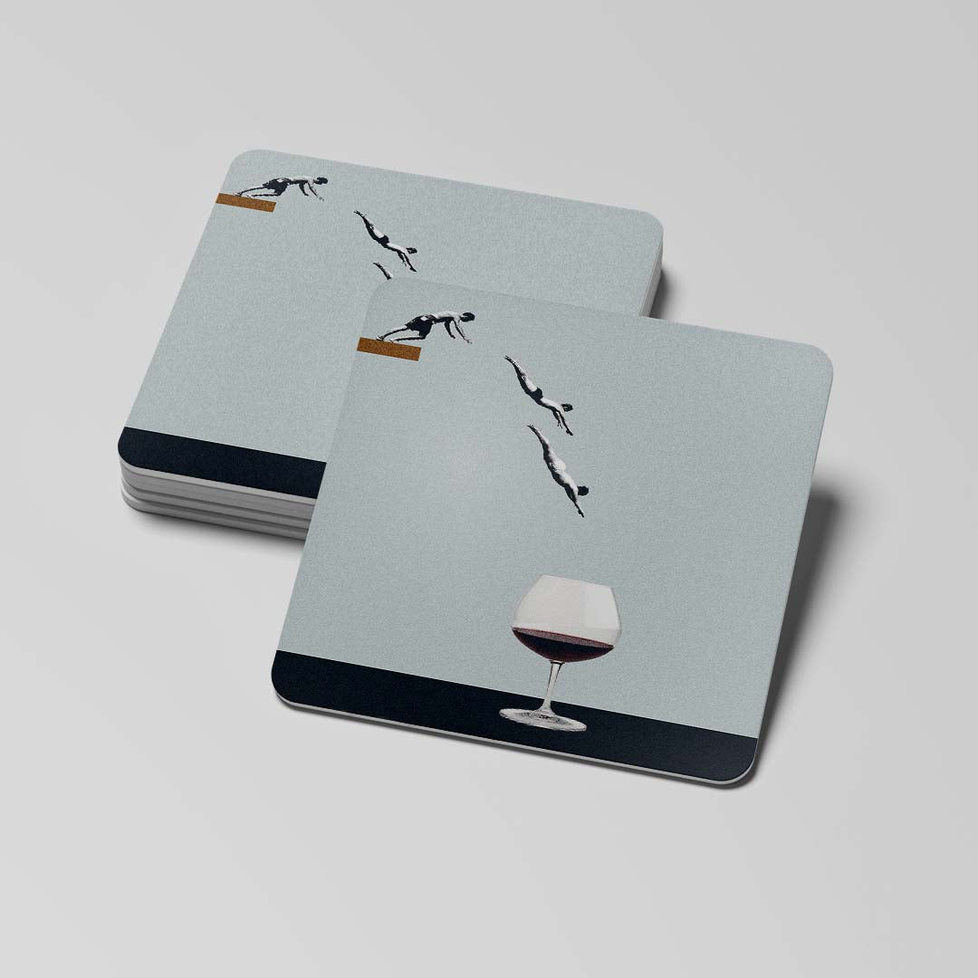 Your Best Friends Forget You Get Old - round/reactangle coaster