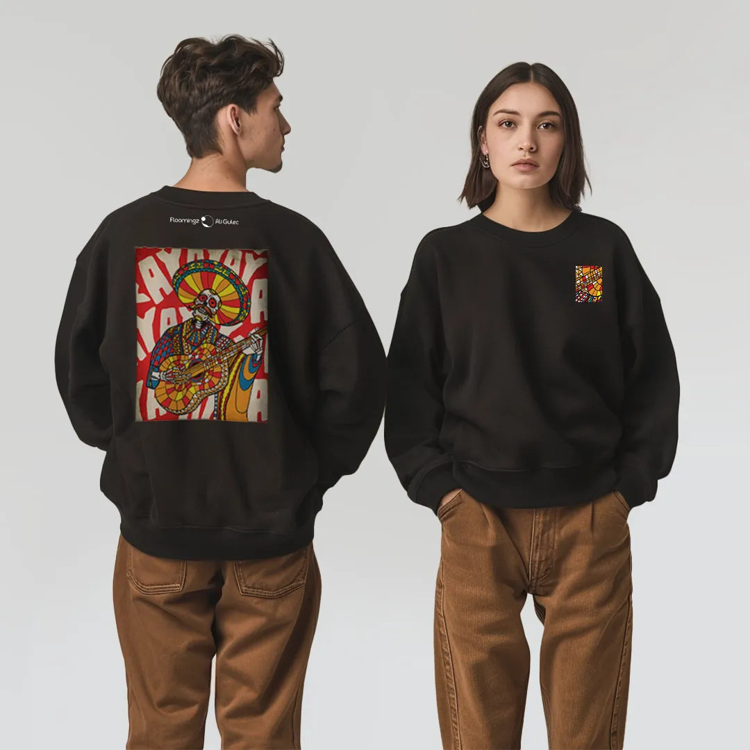 Mariachi – Oversized Black Sweatshirt