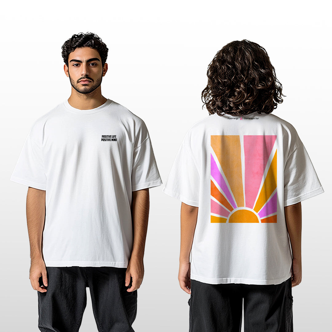 Positive Rainbow – positive life positive mind t-shirt