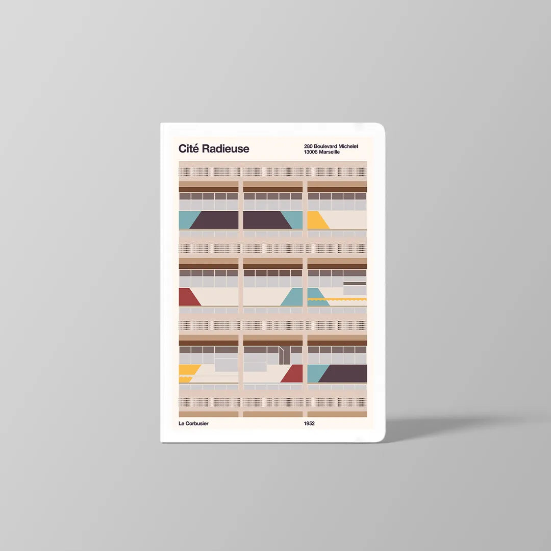 Cite Radieuse – Le Corbusier-Inspired notebook