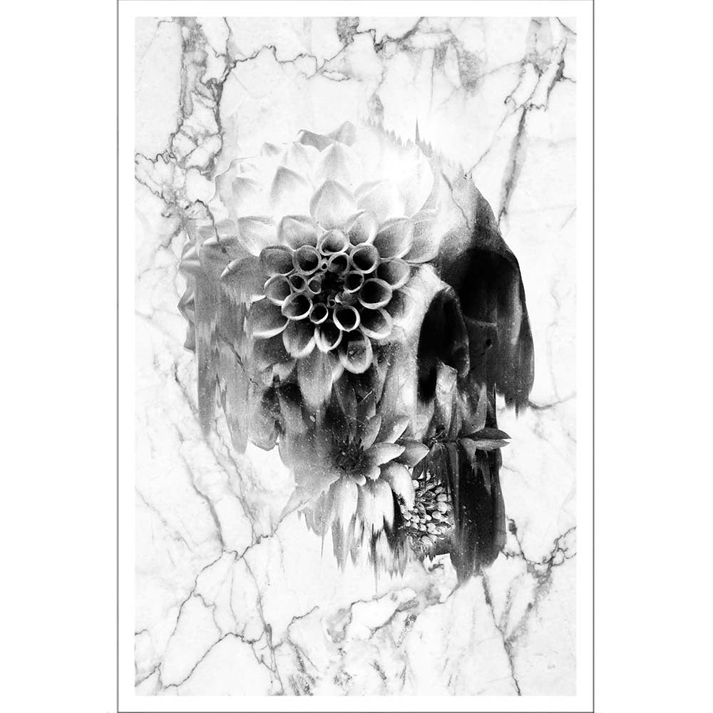 Marble Decay Skull