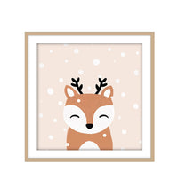 Snow and Deer