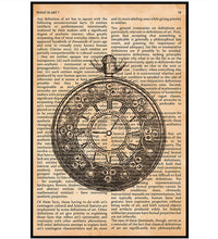 Vintage Book Art - Pocket Watch
