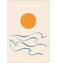 Matisse - Bird waves and sun