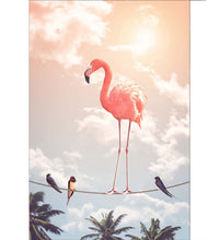Flamingo and friends