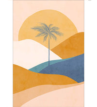 Tropical Palm Sunset