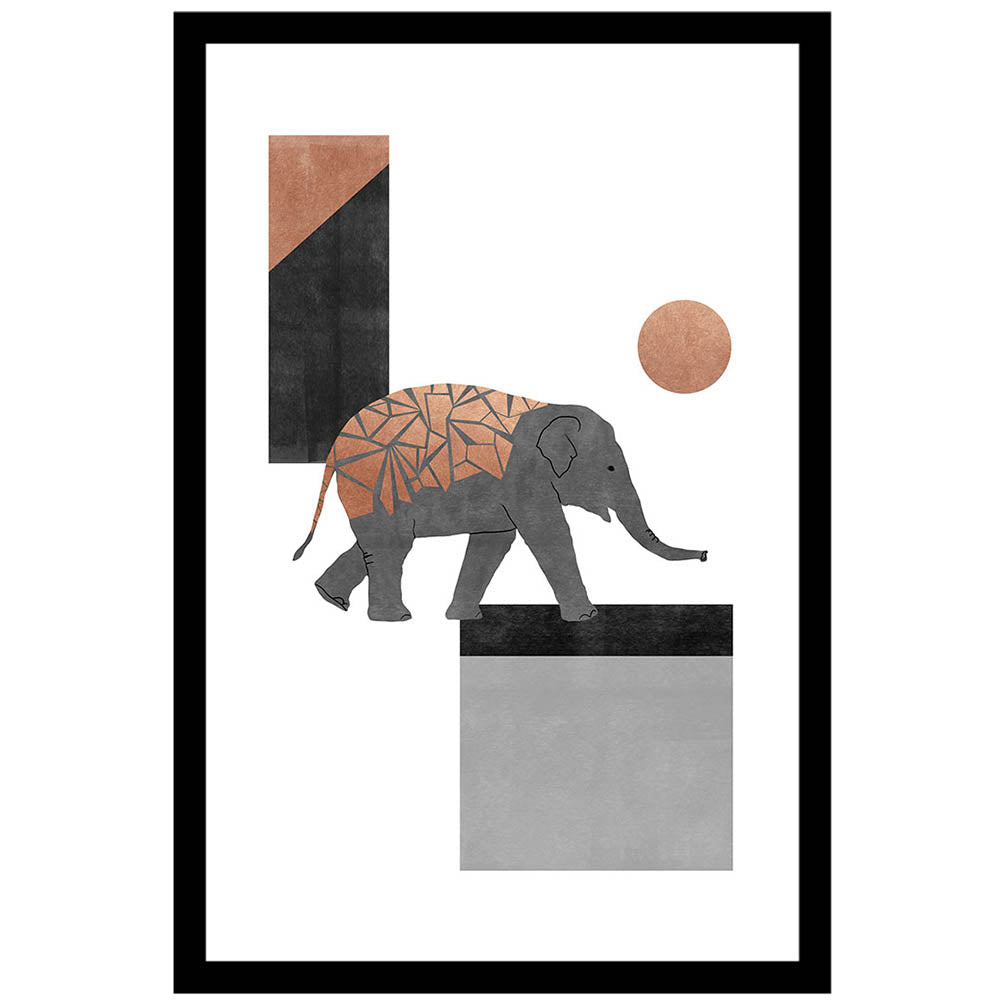 Elephant Mosaic I